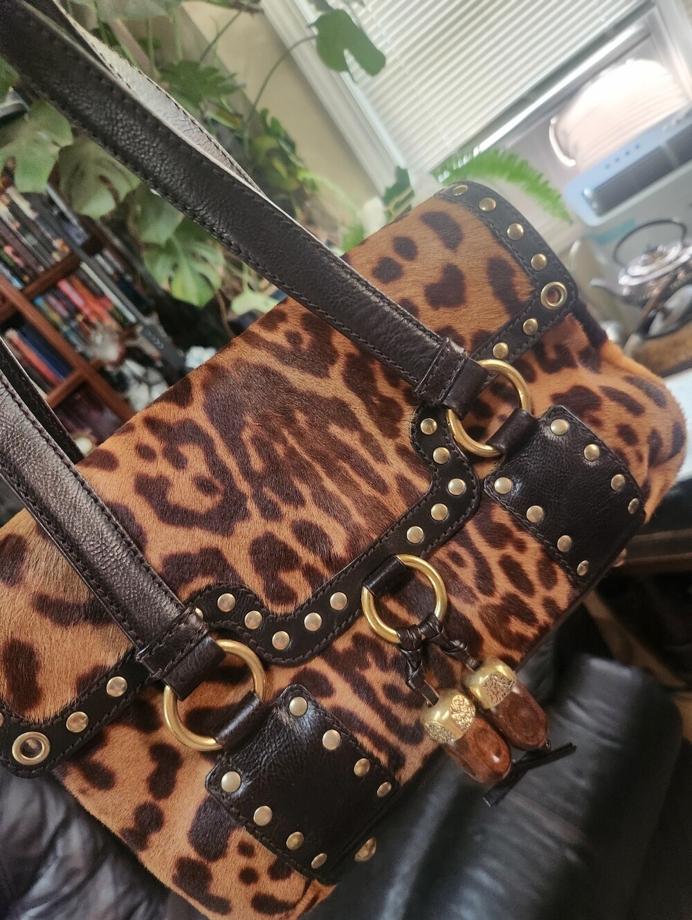 Vintage Yves Saint Laurent Rive Gauche Top Handle Bag